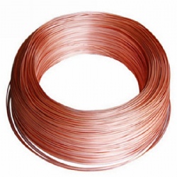 Bright C11000 Pure Copper Wire in Coils