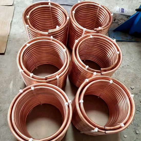 Pure C10100 Copper Alloy Tubing
