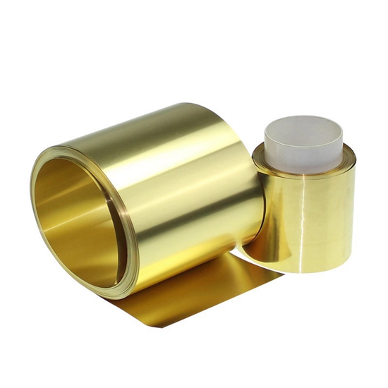 Double Polished Finish 0.1mm Brass Foil for Sale