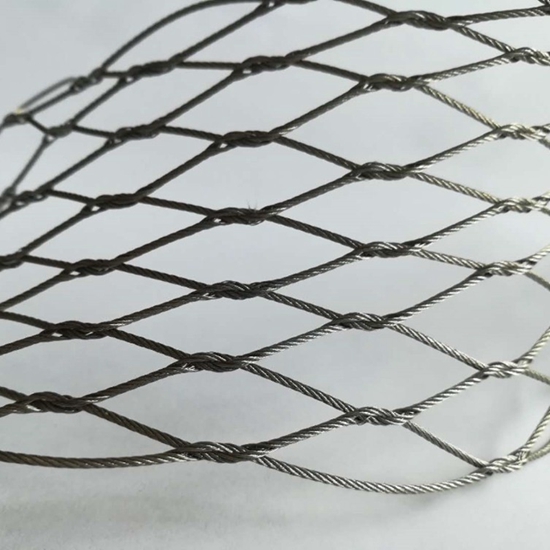 High Strength Galvanized Steel Rope Gabion for Mountain