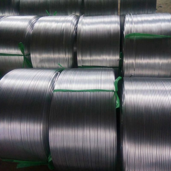 China Food Grade Pure Aluminum Tube Coil for Aire Conditioning