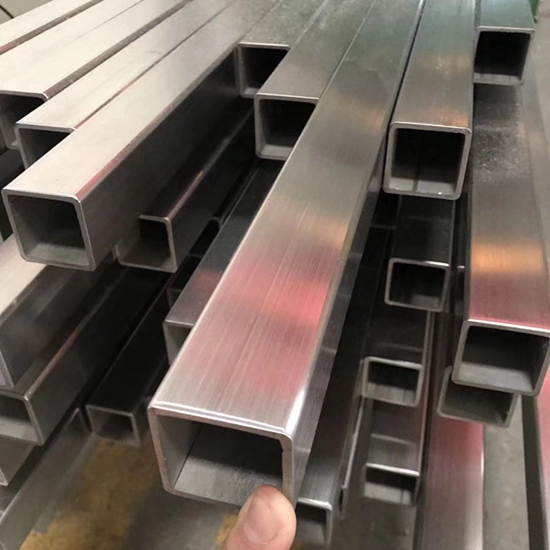Seamless Polished Finish Stainless Steel Square Pipe
