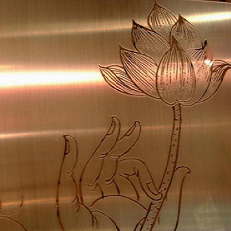 Etched Gauge Thickness 48*48 Inch Stainless Steel Sheet