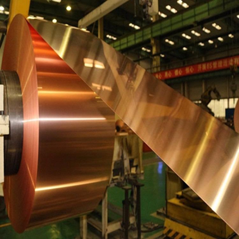 Brazing Brushed Electrode 1 Inch Copper Strip for Earthing