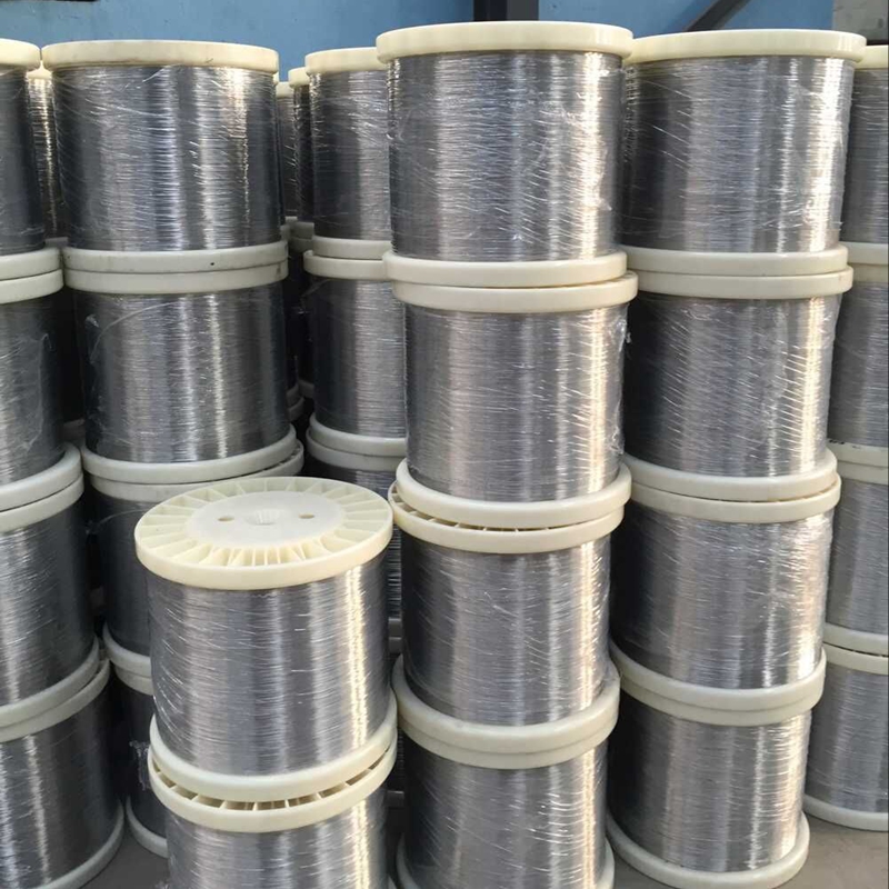 Chromium Silver Bare 16 Gauge Nickel Wire